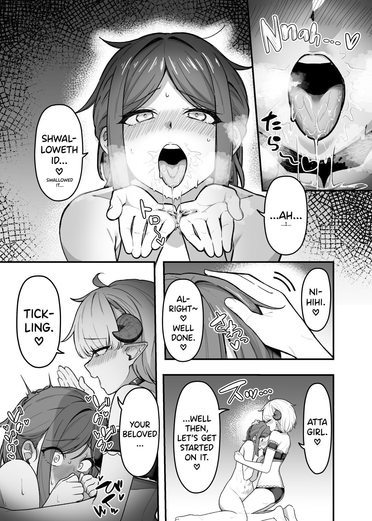 Hentai Manga Comic-I'll Tickle You a Whole Bunch, So Squirt Lots!-Read-8